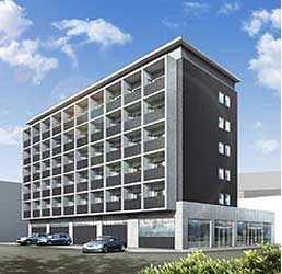 中西電建 メディナ西大路駅前 外観