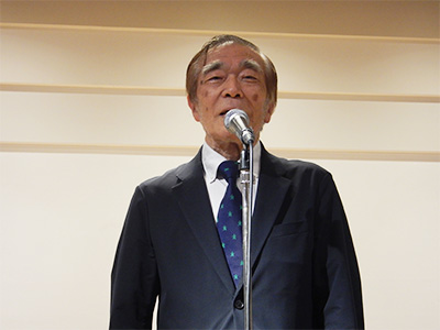 亀山岐阜支部長による閉宴の挨拶