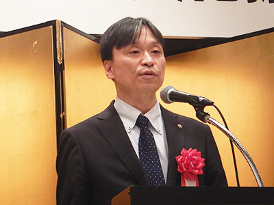 京都府知事の祝辞（代理：梅原和久様）